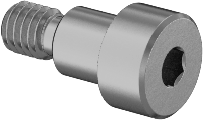 Pirinç Hassas Omuzlu Vida, 4 mm Omuz Çapı, 4 mm Omuz Uzunluğu, M3 x 0.5 mm Dişli