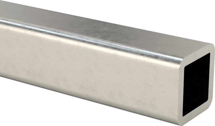 Çok Amaçlı 304 Paslanmaz Çelik Dikdörtgen Boru, 0.065" Duvar Kalınlığı, 1/2" x 1/2" Dış