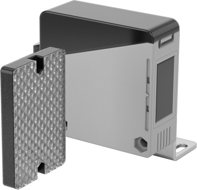 Röle Çıkışlı Fotoelektrik Anahtar, Vida Terminalleri, Reflektör — 24V AC to 240V AC, Screw Terminal, Terminal, Tozlu, Yıkama, Islak