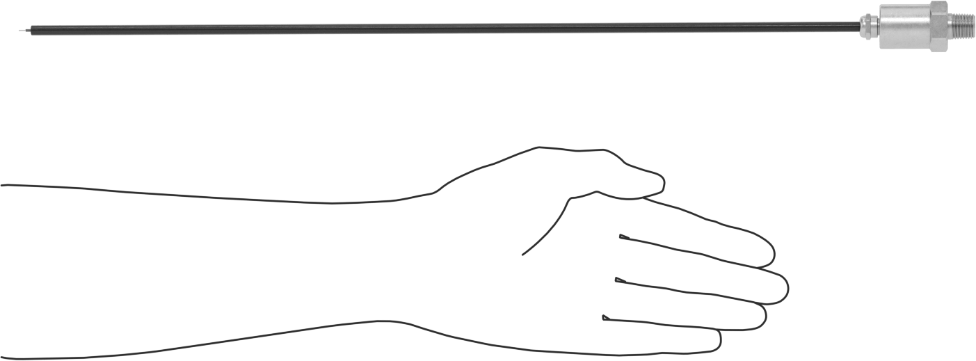 Ekonomik Basınç Transmitteri, 4-20 mA Çıkış, 0-1000 PSI