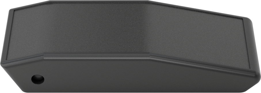 Ayarlanabilir Tutamaklı Çekme Mandalı, Siyah Plastik, 3-3/4" Uzunluk x 1-1/2" Genişlik — Plastik, Ayarlanabilir, Vida Takma