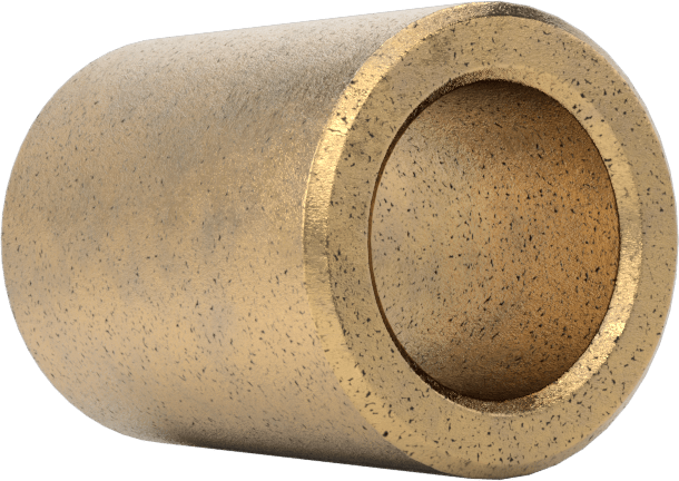 Mil. Spec. Yağ Emdirilmiş Burçlu Yatak, 1/4" Mil Çapı için, 1/2" Uzunluk