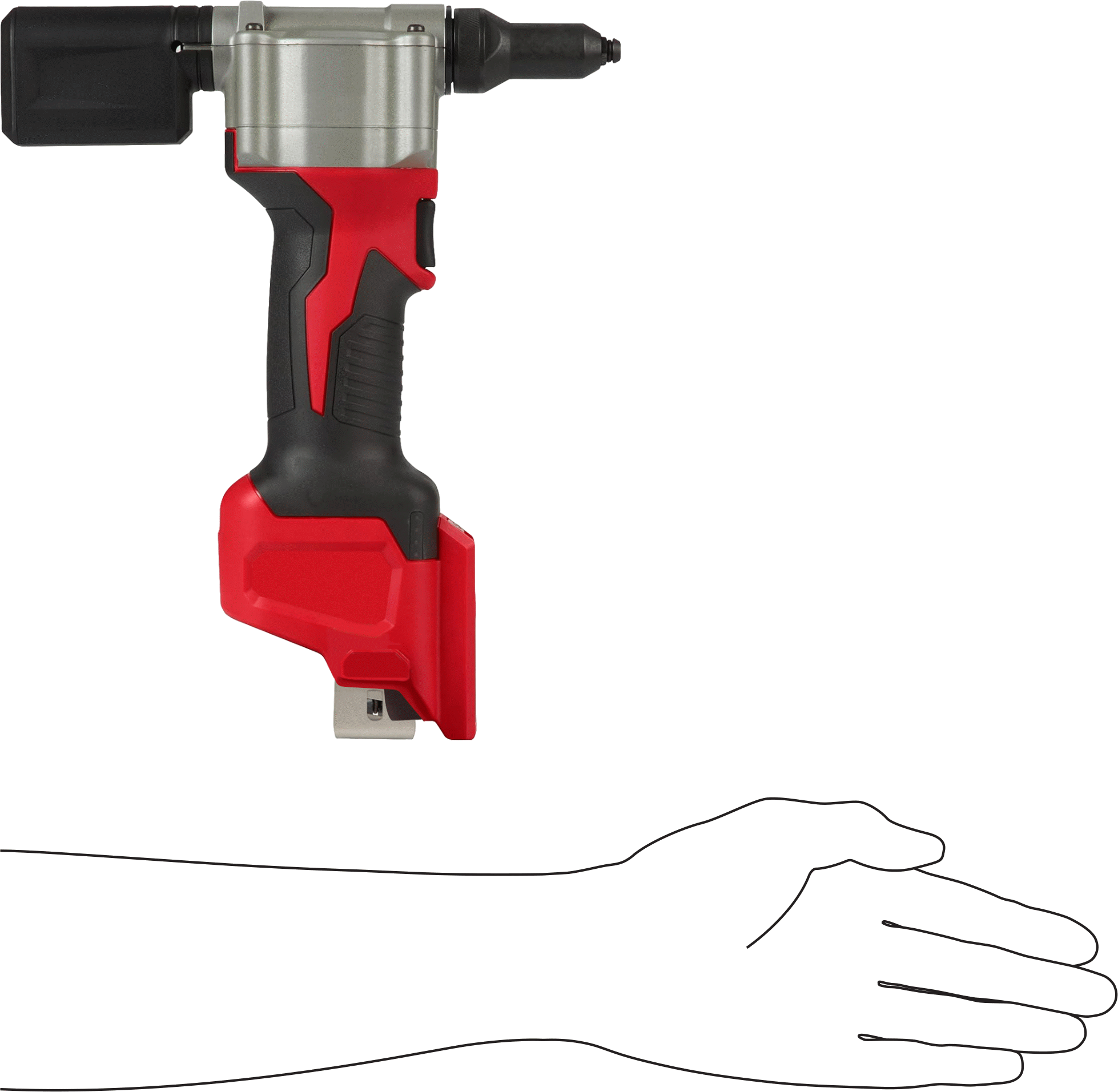 Milwaukee M12 Akülü Pop Perçin Aleti
