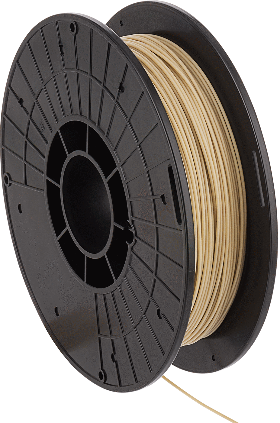 Köpük Oluşturan Esnek 3D Yazıcı Filamenti, TPE Karışımı, 1.75 mm Çap, Bej