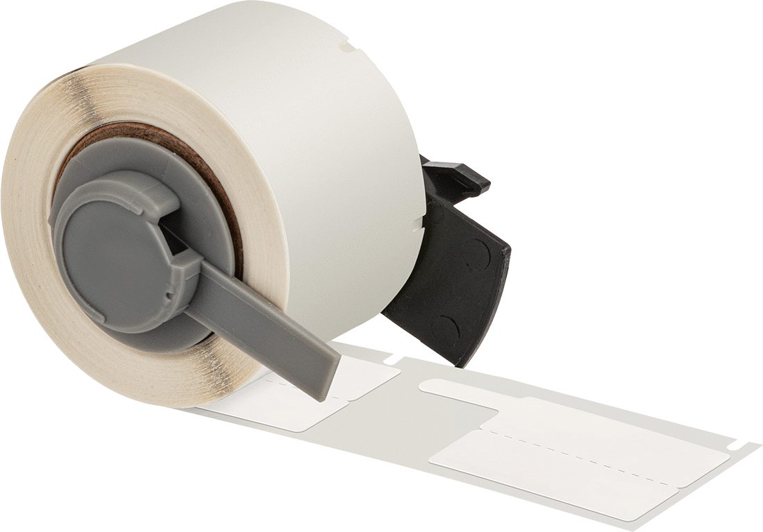 Tel ve Kablo için Brady Etiket Yazıcı Bandı, Etiket, Polipropilen, 1 inç Genişlik, #M6-2-425-Fp, M6, M7 Yazıcı — Yapışkan Arka Yüz, BMP61…