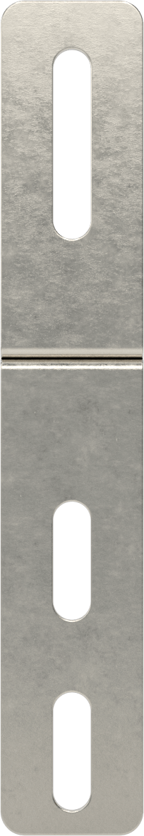 3-1/4" x 8-3/4" x 1/8" İki Parçalı L-Braket