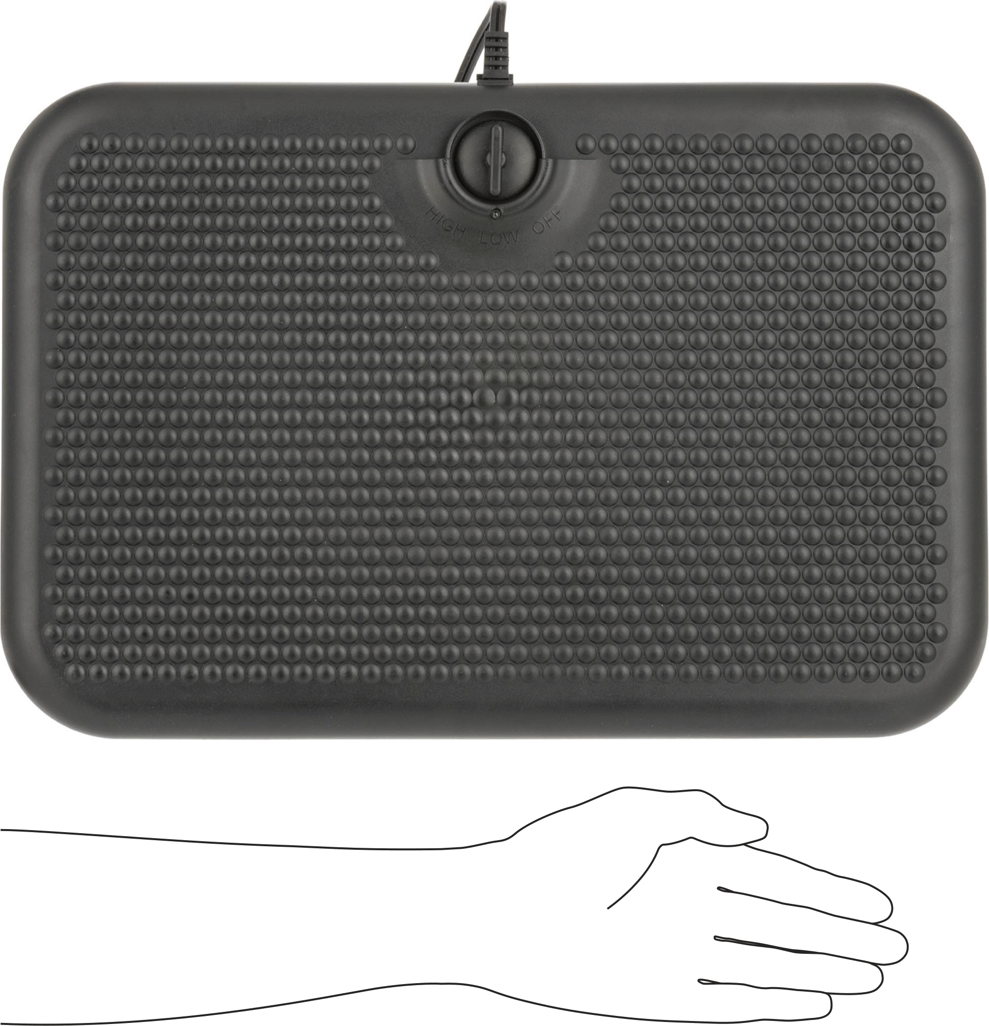Plastik Ayak Dayama, 1-3/4" ila 5" Yüksekliğinde Platform