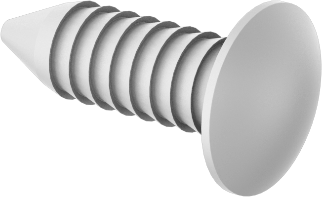 Beton için Hafif Hizmet Tipi Çivi Ankrajları, 9/32" Çap, 1" Uzunluk