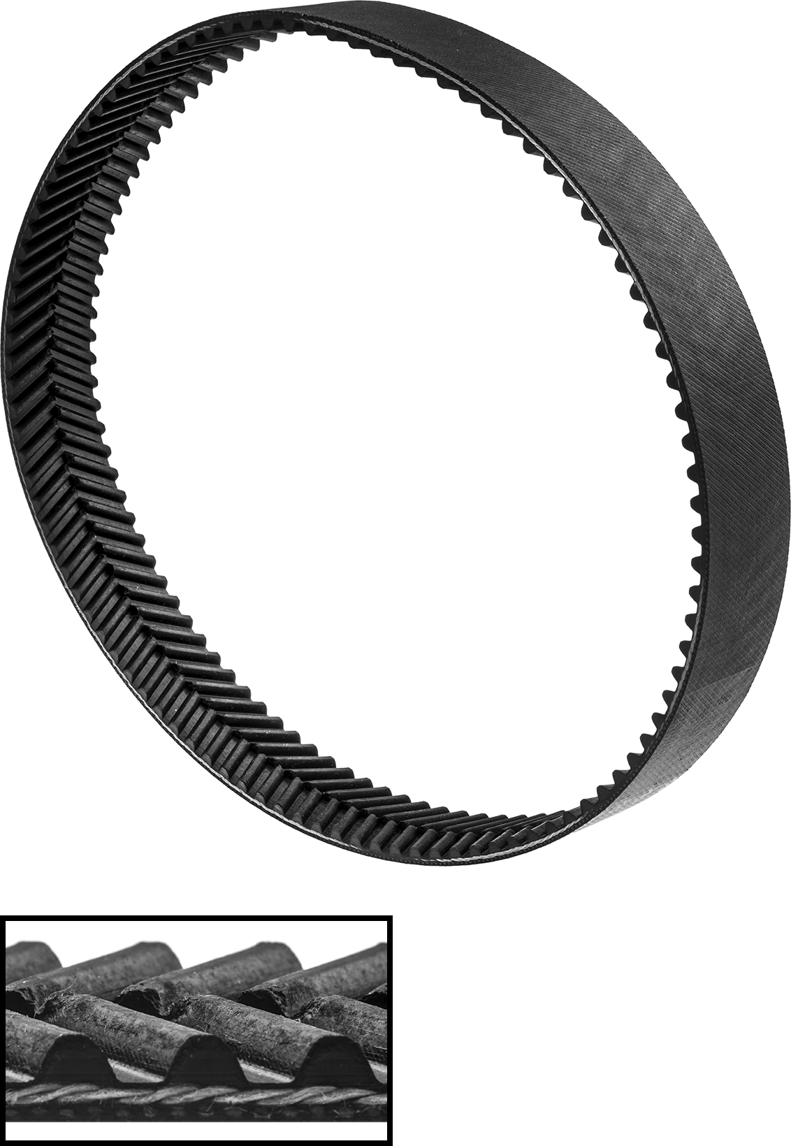 Yüksek Mukavemetli Ultra Sessiz Triger Kayışı, Lastik Izgara Dişleri, 16 mm Genişlik, y-1000