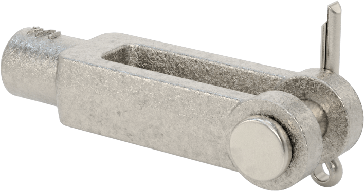 Çatal Çubuk Ucu, Paslanma ve Aşınmaya Dayanıklı, 316 Paslanmaz Çelik, 1/4"-20 Diş