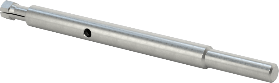İki Parçalı Uzatma, 1/16" Yuvarlak Şaftlı Matkap Ucu için, 4-1/2" Uzunluk, 5/16" Dış Çap