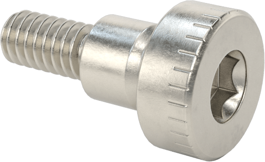 316 Paslanmaz Çelik Omuzlu Vida, 3 mm Çap x 3 mm Omuz Uzunluğu, M2 x 0.4 mm Diş