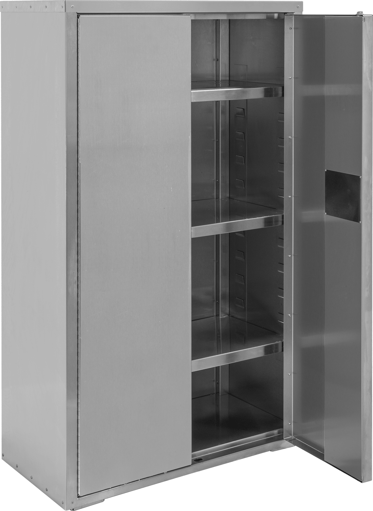Zorlu Ortam Raf Dolabı, 36 inç Genişlik x 61 inç Yükseklik x 18 inç Derinlik — Raf, 36", 61"