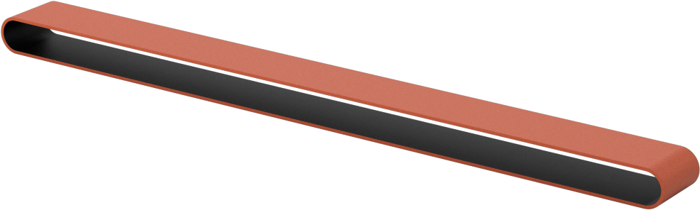 Paslanmaz Çelik ve Sert Metaller için Uzun Ömürlü Zımpara Bandı, 120 Kum, 1/2" Genişlik x 12" Uzunluk