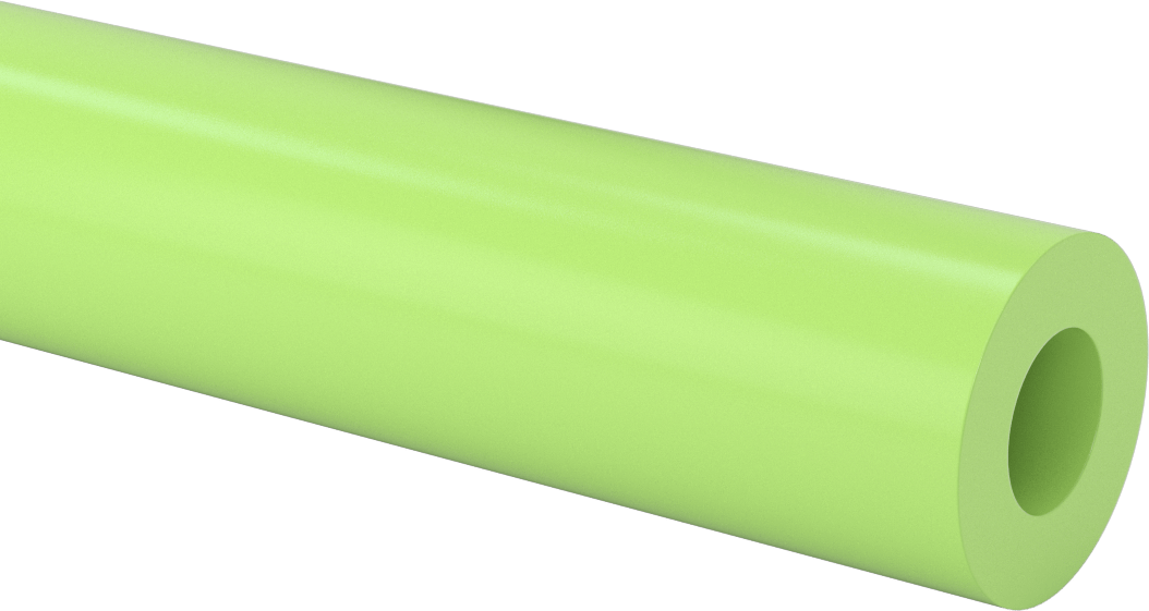 Yağ Dolgulu Döküm Naylon Boru, 2" Dış Çap, 1" İç Çap
