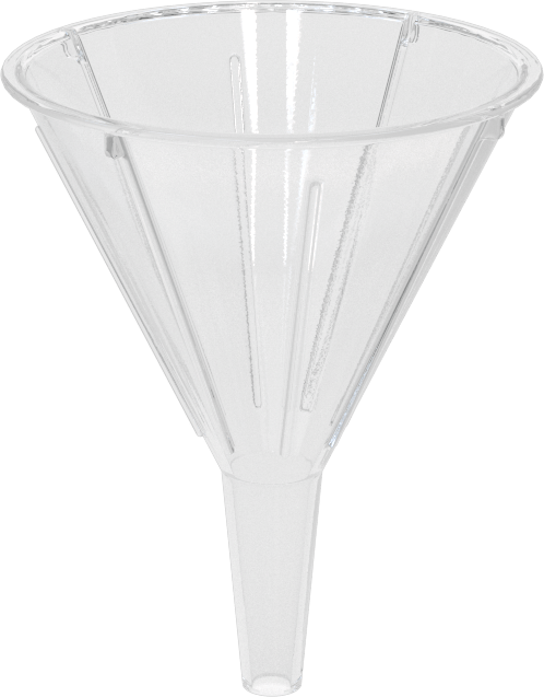 Tek Kullanımlık Plastik Huni, 1-1/4 FL. oz. Kapasite