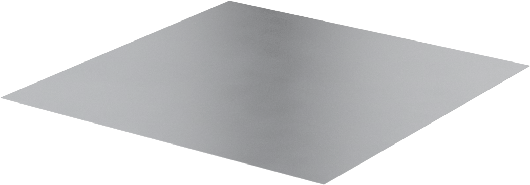 Ultra Yüksek Sıcaklık Niyobyum Levha, 6" x 6" x 0.005" Kalınlık