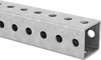 Cıvatalı Çelik Çerçeve Rayı, Galvanizli