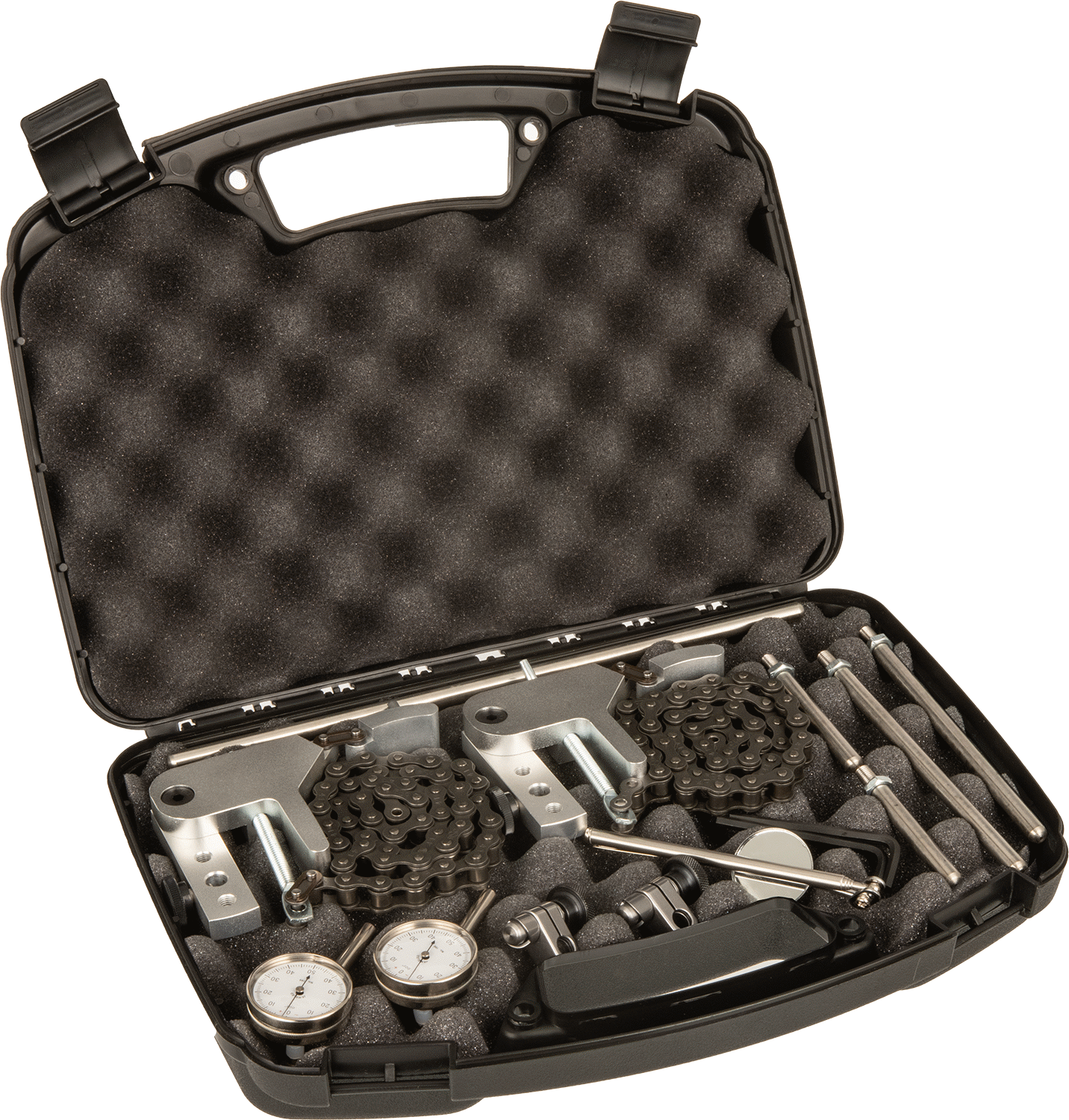 Kadranlı Göstergeli Mil Hizalama Zincir Kelepçesi Kitleri, Dengeli Kadran Göstergeli Kit, Arka Piston