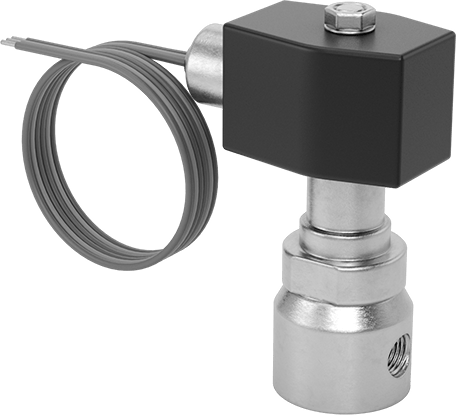 304 Paslanmaz Çelik Gövdeli Solenoid Açma/Kapama Vanası, Kriyojenik Sıvılar için