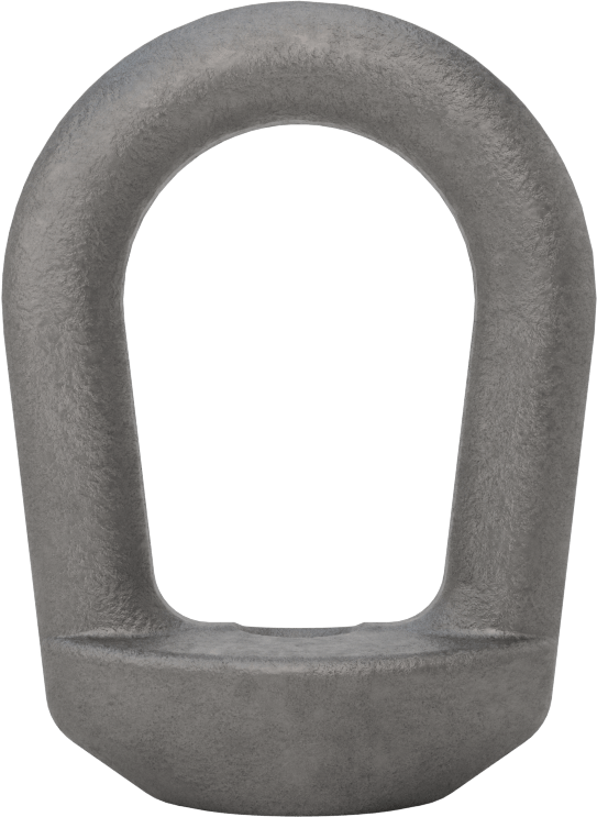 Çelik Oval Halkalı Somun - Kaldırma için, 1/4"-20 Diş Boyutu