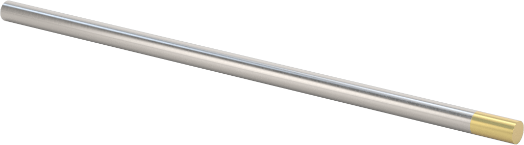 1/4" Çap, Uzun Ömürlü Tungsten Elektrot