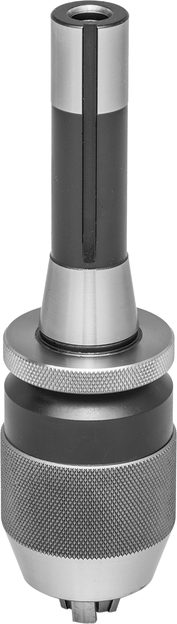 Entegre Mil ile Anahtarsız Matkap Mandreni, R8 Konik, Albrecht #Cp160-R8, 1/8"- 5/8" Şaft Boyutu için — Entegre Mil, Hex, R8 Taper, Round…