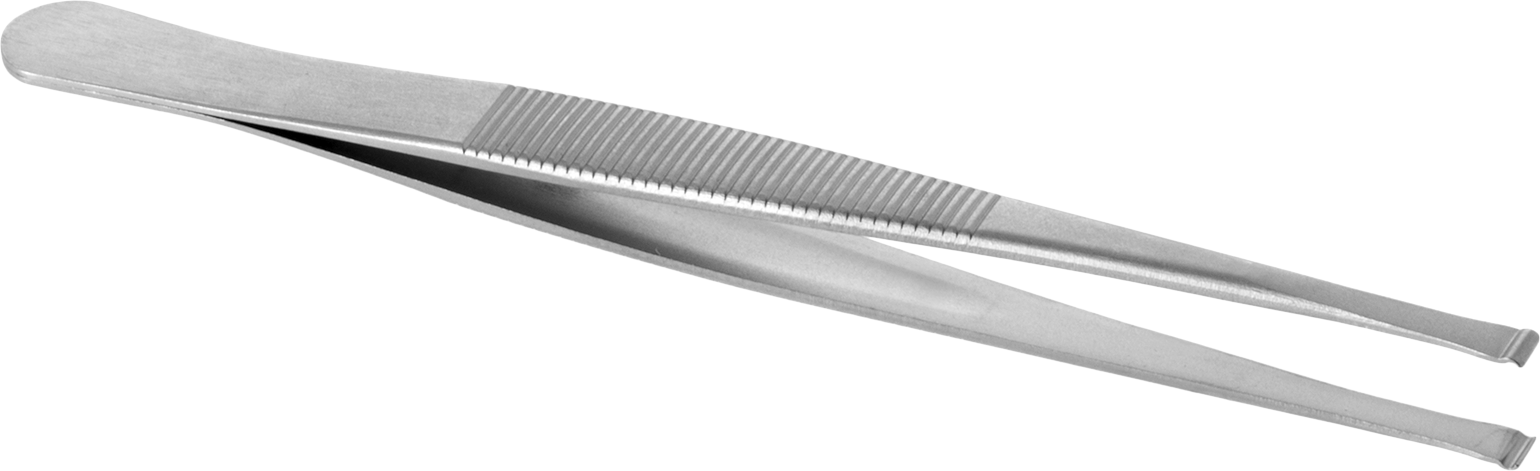 Yüksek Hassasiyetli Cımbız, 0.150" x 0.040" Kalınlığında Standart Silindirik Uçlu, 582 Numaralı — Silindir, Standart, 300 Series Stainles…