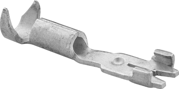 Kilitli Faston Terminali, Yalıtımsız, 16-14 AWG için — Quick Disconnect, Interlocking Quick Disconnect, Yalıtımsız, Sıkma