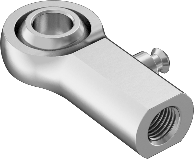Gres Noktalı Bilyalı Mafsal, Çubuk Ucu, 3/8"-24 İç Diş
