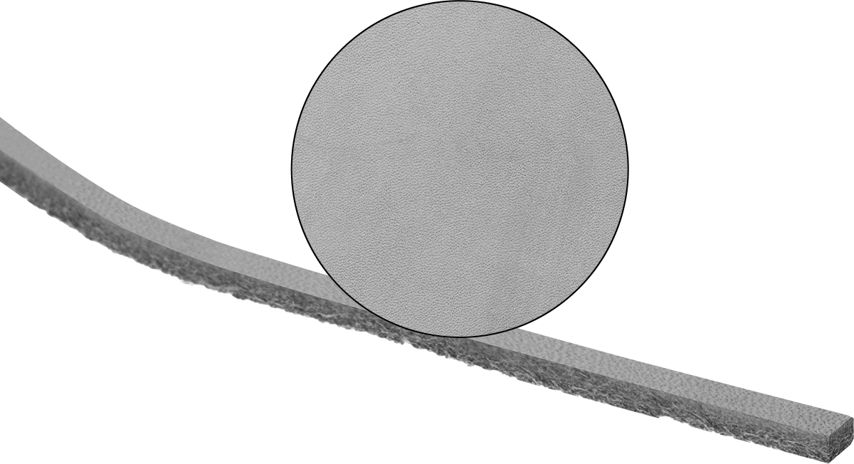 Esnek Deri Kordon, 1/8" Genişlik x 48" Uzunluk x 3/32" Kalınlık