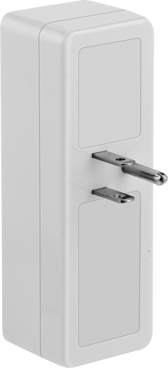 Priz Ayırıcı, 2 Çıkış, Bir adet USB A ve bir adet USB C bağlantı noktası