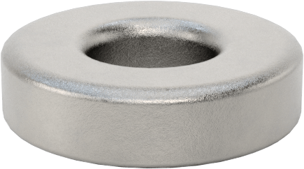 Yüksek Korozyon Dirençli 316 Paslanmaz Çelik Pul, Büyük Boy, 1 Numaralı Vida Boyutu için, 0.080" İç Çap, 0.188" Dış Çap — 0.188", 0.040"…