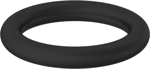 Suya ve Hava Koşullarına Dayanıklı Neopren O-Ring, Düz Dişli Bağlantı, 3/32" Boru Dış Çapı için, Dash 901