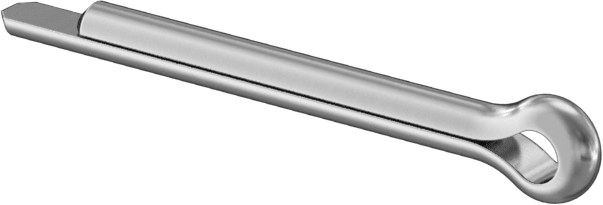 Kopilya, Çinko Kaplı Yay Çeliği, 1 mm Çap, 8 mm Uzunluk