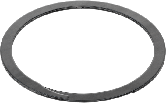 Spiral Dış Segman, 40 mm Dış Çap için, 18-8 Paslanmaz Çelik