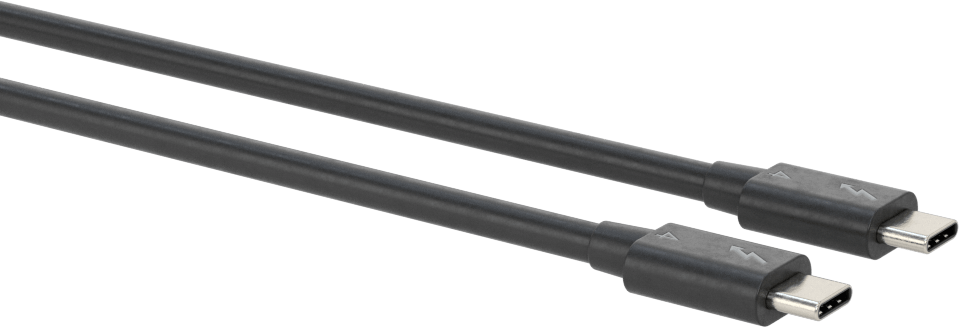 Thunderbolt Kablosu, C Fiş x C Fiş, 2.5 fit Uzunluk, Thunderbolt 4