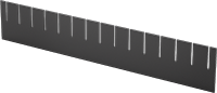 22-1/2" Uzunlukta İletken Bölmeli Taşıma Kutusu için 3-1/2" Yükseklikte Bölme