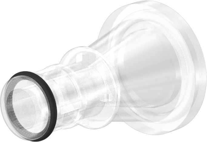 Süt Ürünleri için Hızlı Bağlantı Tüp Bağlantısı, Hijyenik Hızlı Kelepçeli Tüp Tapası, 3/4" Dış Çaplı Boru için — Quick Clamp, Quick Disco…