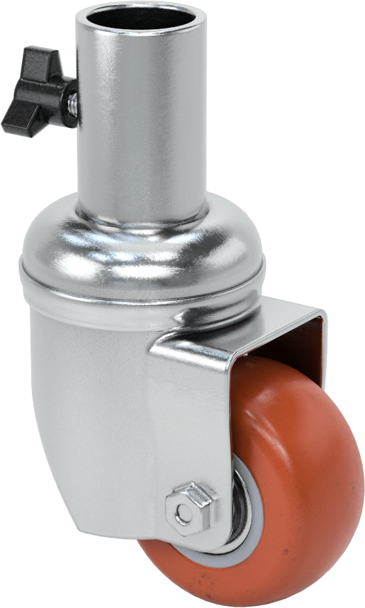 Soket Döner Tekerlek, 3/4" ila 1" boru dış çapı için