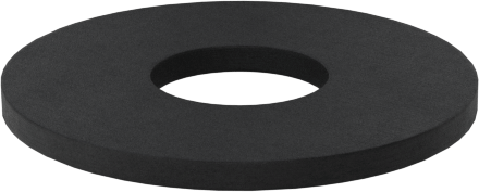 Sert Fiber Pullar, 2 Numaralı Vida için, 0.094" İç Çap, 0.250" Dış Çap, 0.01" ila 0.02" Kalınlık