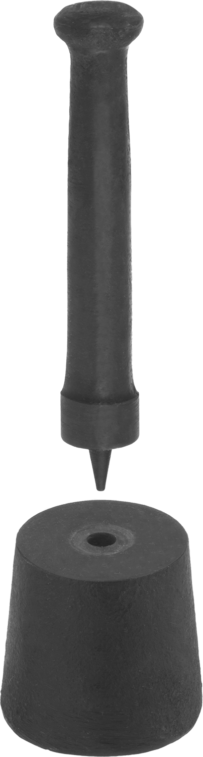 Çekiçle Çalışan Montaj Zımbası, 0 ve 1/4" Delik Çapında Gromet Anma Ölçüsü için — Çekiçle Çakılan, Geçiş Lastikleri, Zımba
