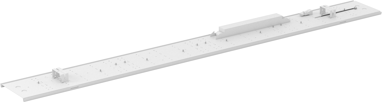 Yıkanabilir Tavan Işıkları için Yenileme Kiti, Nötr, 48" Toplam Uzunluk, 6730 lümen