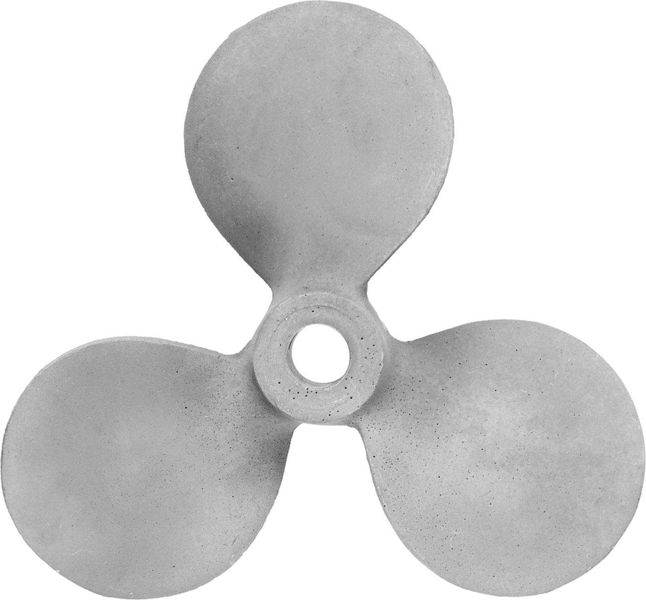 Alüminyum Mikser Pervanesi, 1/4" Mil Çapı için, 3" Çap