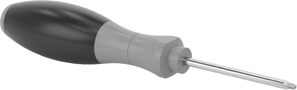 Kurcalamaya Dayanıklı Torx Tornavida, Ultra Grip, T9 Tahrik Boyutu — Standart, Sürücü, T9