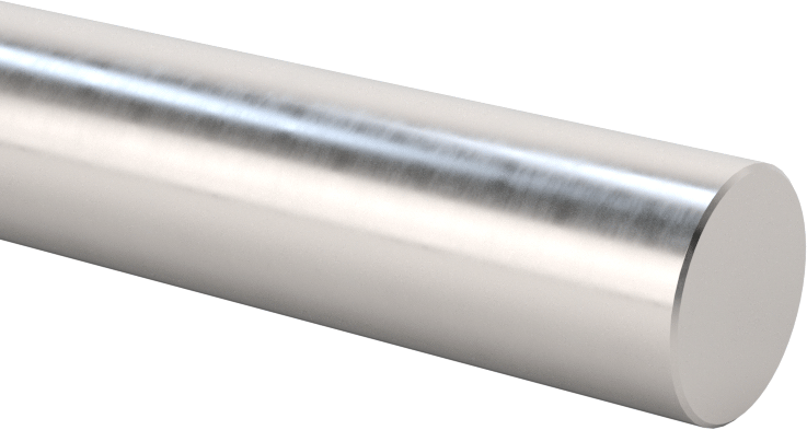 Doğrusal Hareket Mili, 1060 Karbon Çelik, 12 mm Çap, 1, 829 mm Uzunluk