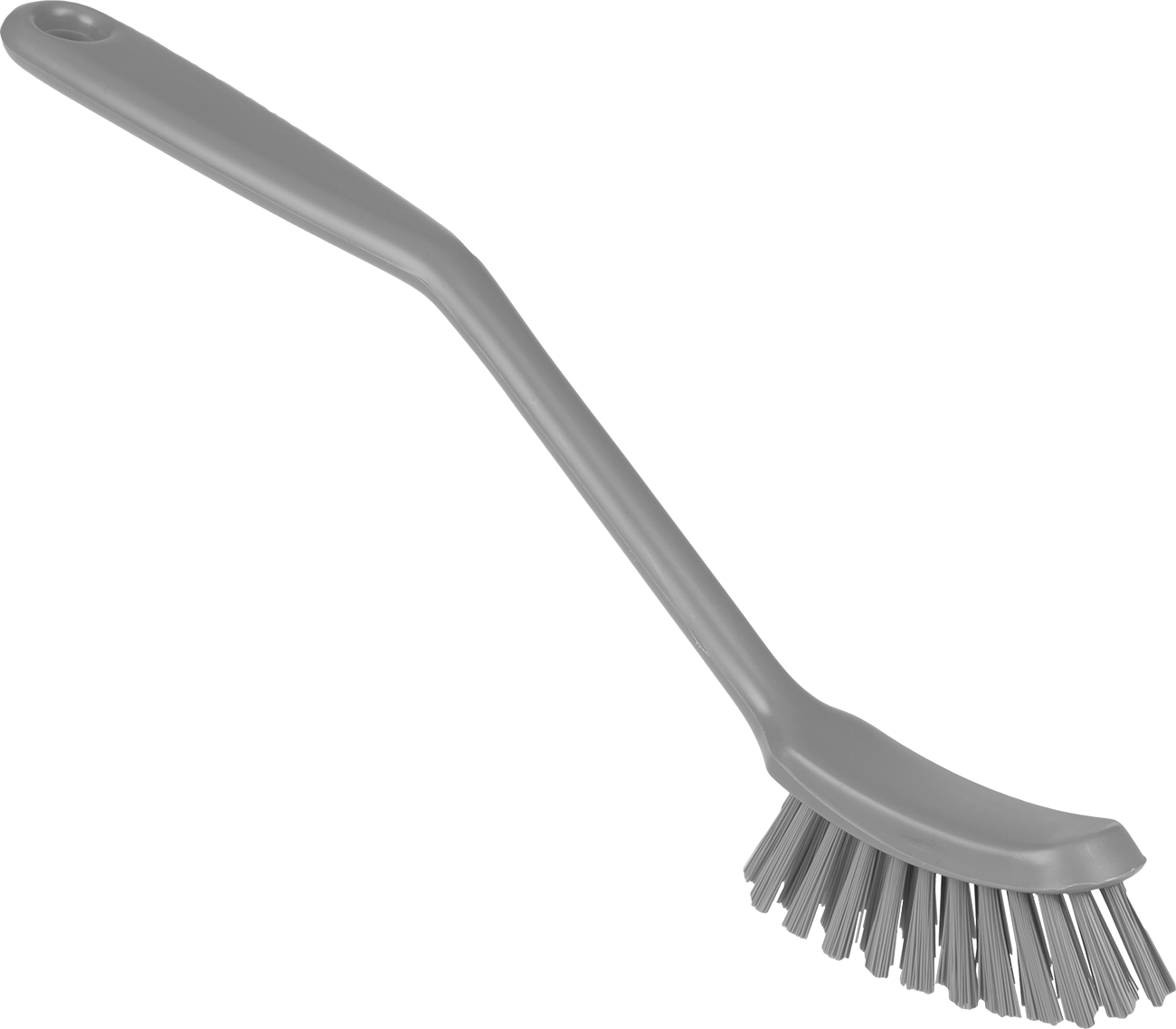 3-1/2" x 1" Saplı Fırça, 12 inç Toplam Uzunluk — Sert, Plastic, Polyester Plastic, Plastik