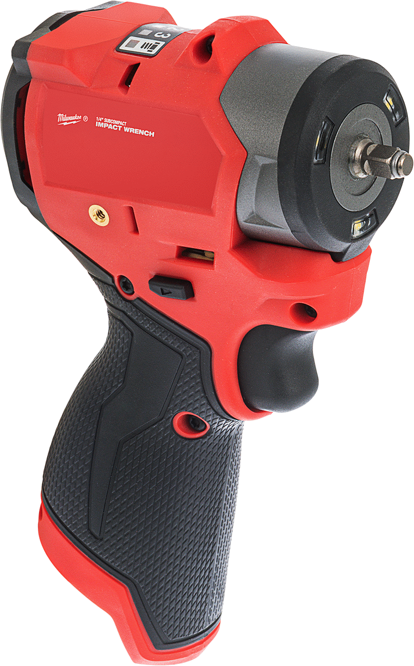 Milwaukee Akülü Darbeli Anahtar, 1/4" Kare Tahrik, Model Numarası 3048-20