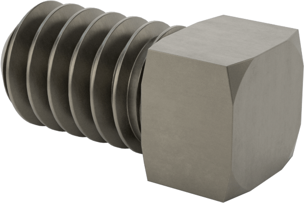 Dıştan Kare Tahrikli Çelik Çukur Uçlu Setskur, 1/4"-20 Diş, 3/8" Uzunluk