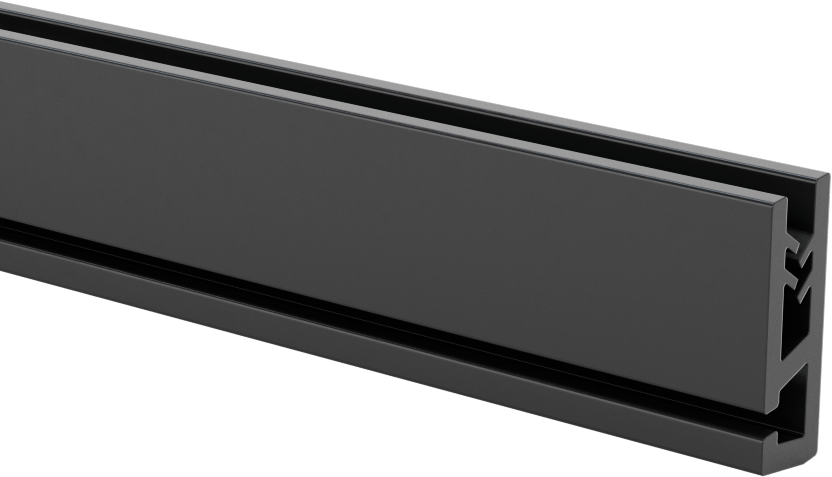 Kolay Kesim Şerit Fırça için 3 Fit Uzunluk x 5/16" Genişlikte Takmalı Tutucu — Bas-Aç, 3 ft., Esnek